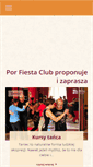 Mobile Screenshot of porfiestaclub.com